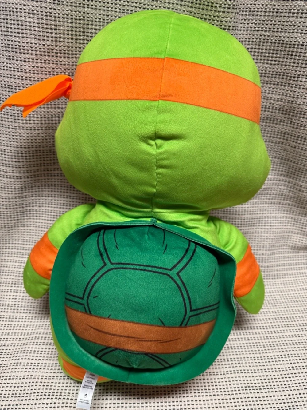 🔥🔥5/$25! Teenage Mutant Ninja Turtles Michelangelo Plush Large 20in